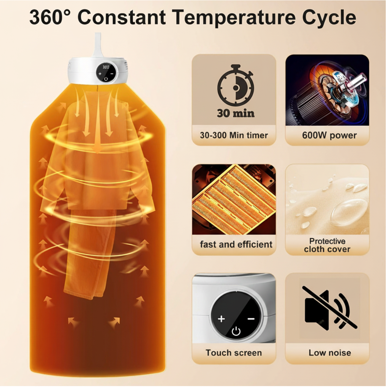 DryAnywhere™ Portable Compact Dryer